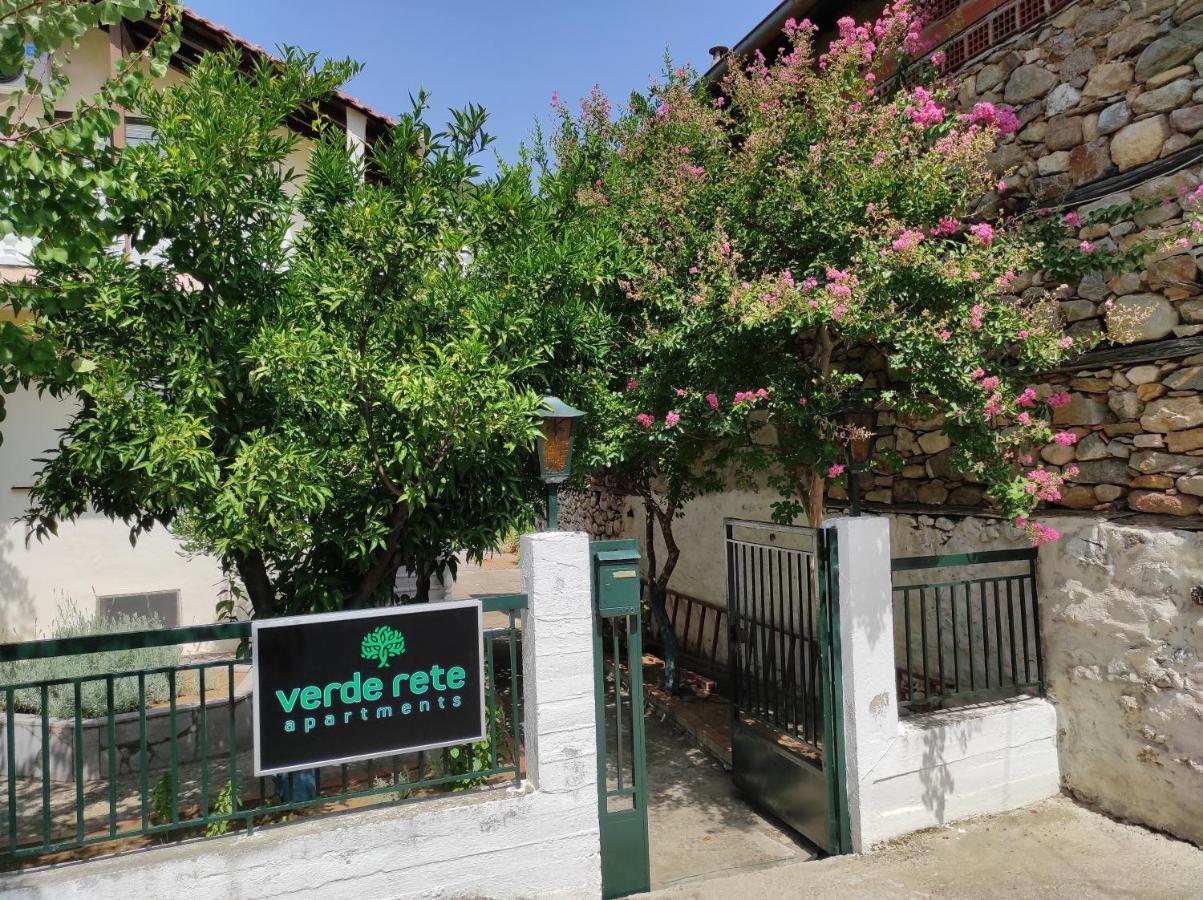 Verde Rete Apartments Ano Stavros Esterno foto